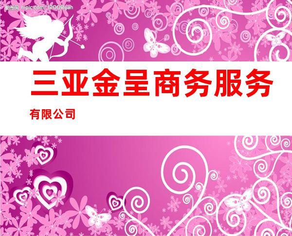 三亚金呈商务服务有限公司