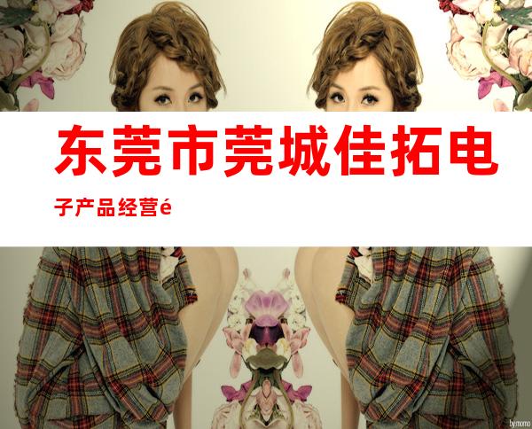 东莞市莞城佳拓电子产品经营部
