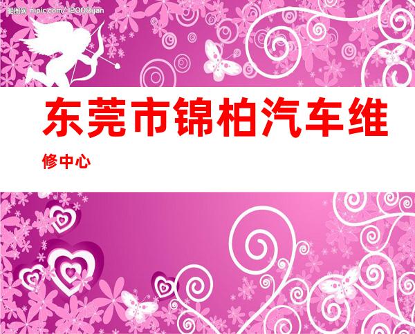 东莞市锦柏汽车维修中心