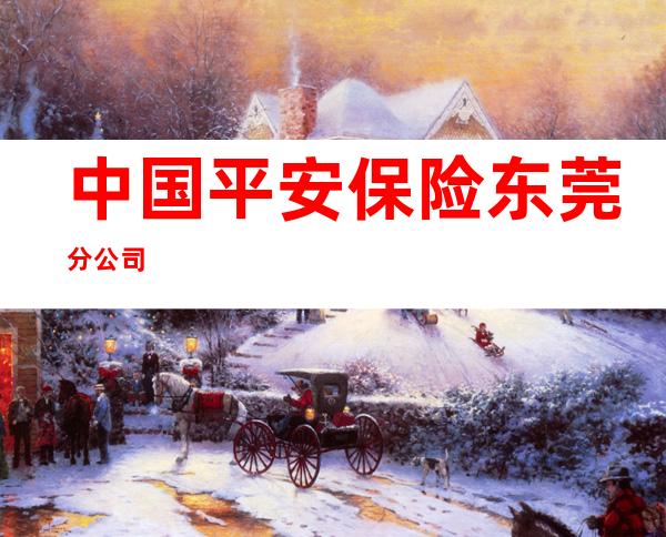 中国平安保险东莞分公司