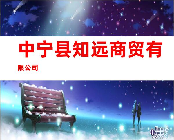 中宁县知远商贸有限公司