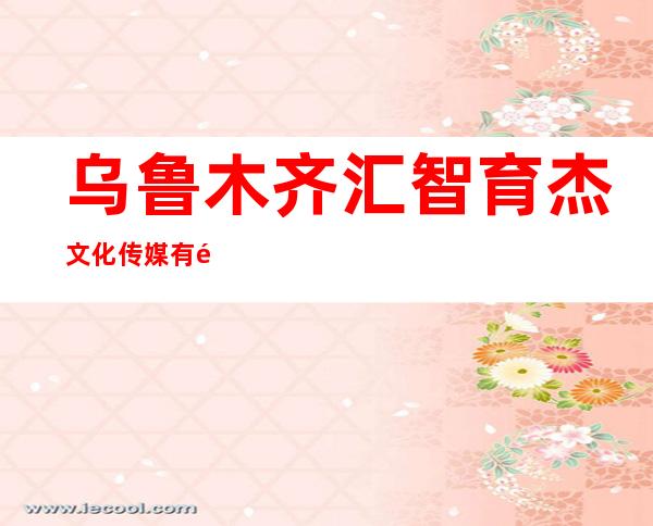乌鲁木齐汇智育杰文化传媒有限公司