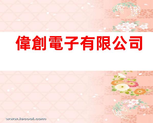 偉創電子有限公司