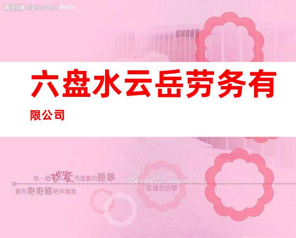 六盘水云岳劳务有限公司