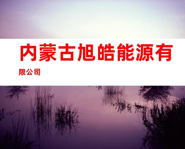 内蒙古旭皓能源有限公司
