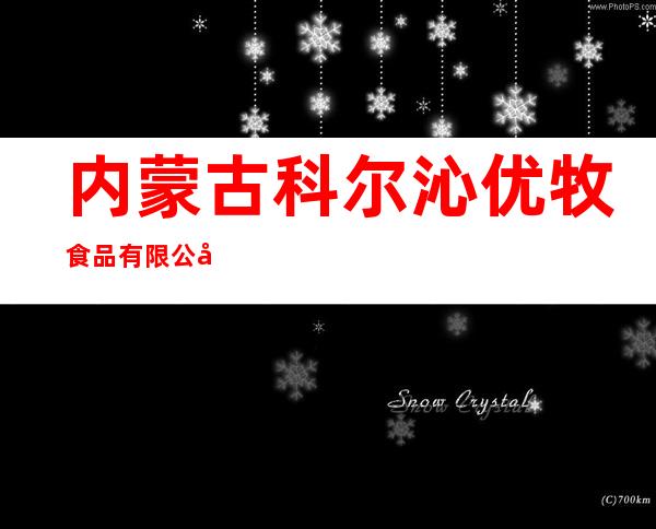 内蒙古科尔沁优牧食品有限公司