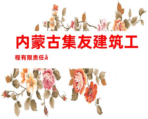 内蒙古集友建筑工程有限责任公司