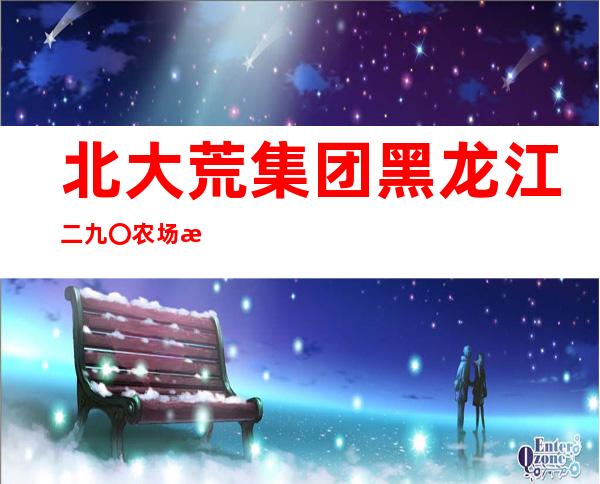 北大荒集团黑龙江二九〇农场有限公司自来水站