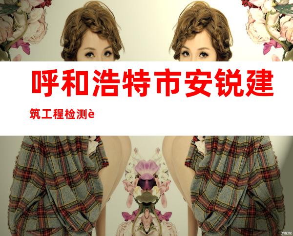 呼和浩特市安锐建筑工程检测试验有限公司