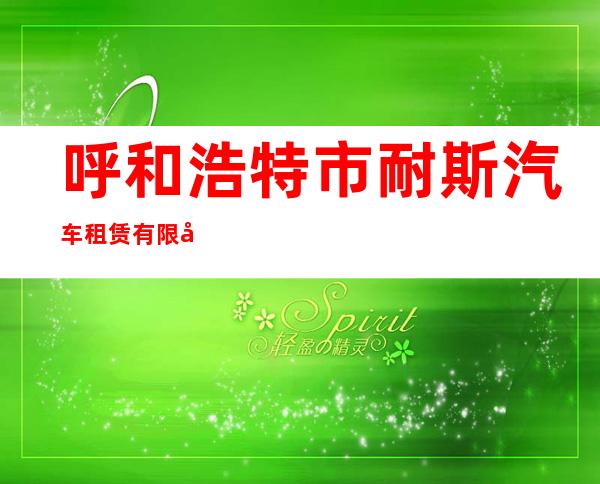 呼和浩特市耐斯汽车租赁有限公司
