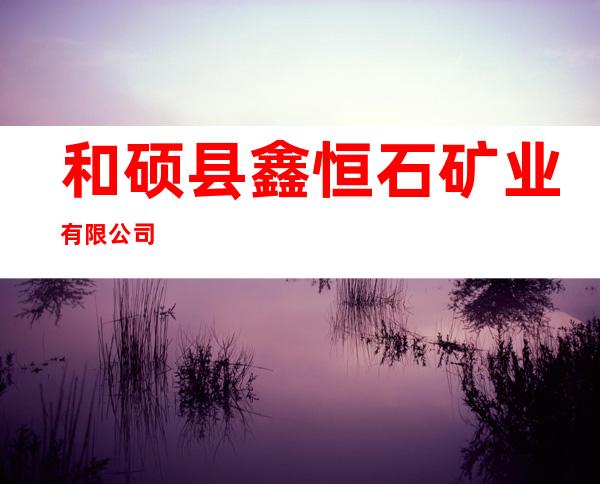 和硕县鑫恒石矿业有限公司