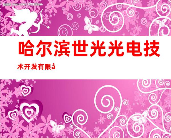 哈尔滨世光光电技术开发有限公司