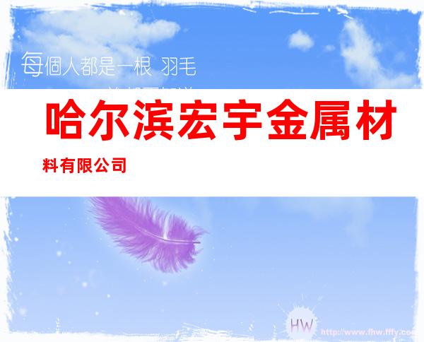 哈尔滨宏宇金属材料有限公司