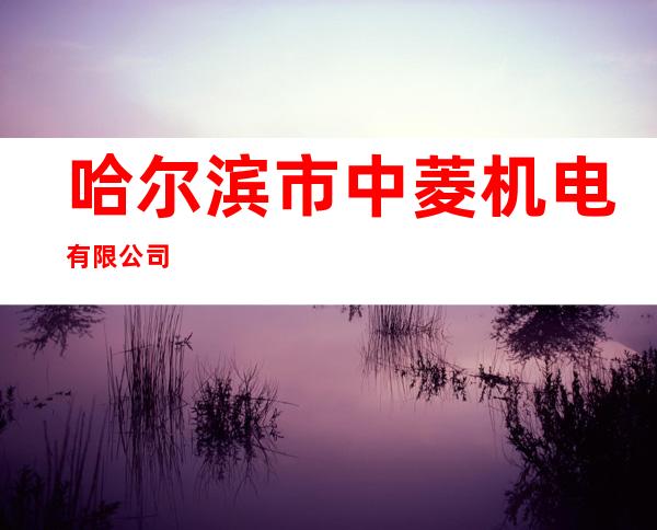 哈尔滨市中菱机电有限公司