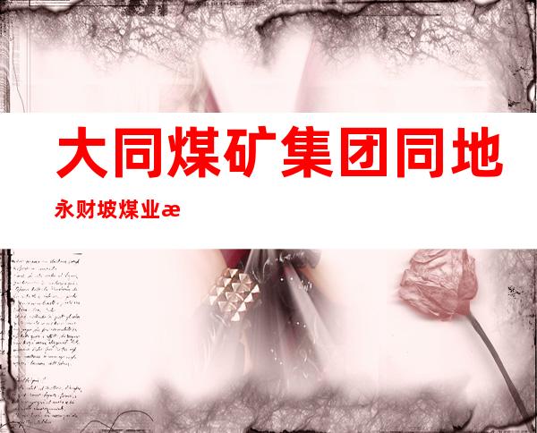 大同煤矿集团同地永财坡煤业有限公司