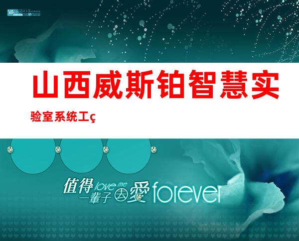 山西威斯铂智慧实验室系统工程有限公司
