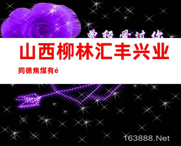 山西柳林汇丰兴业同德焦煤有限公司