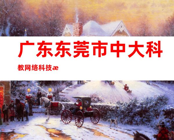 广东东莞市中大科教网络科技有限公司