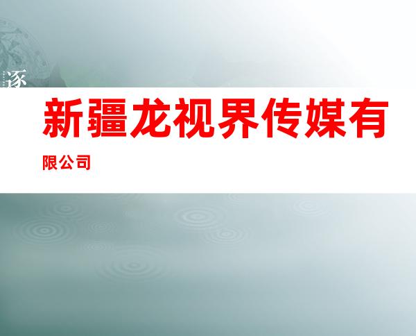 新疆龙视界传媒有限公司