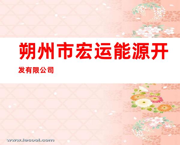 朔州市宏运能源开发有限公司
