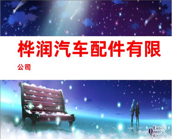 桦润汽车配件有限公司
