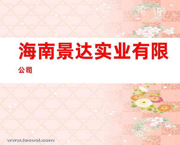 海南景达实业有限公司