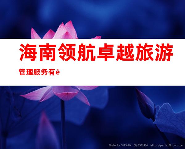 海南领航卓越旅游管理服务有限公司
