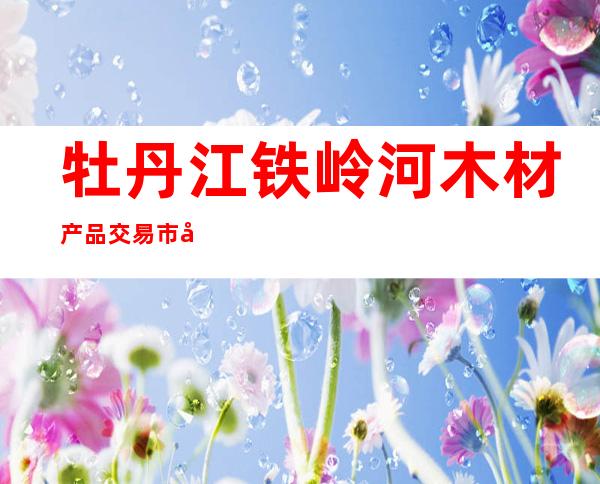 牡丹江铁岭河木材产品交易市场有限责任公司