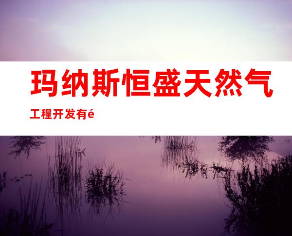 玛纳斯恒盛天然气工程开发有限责任公司