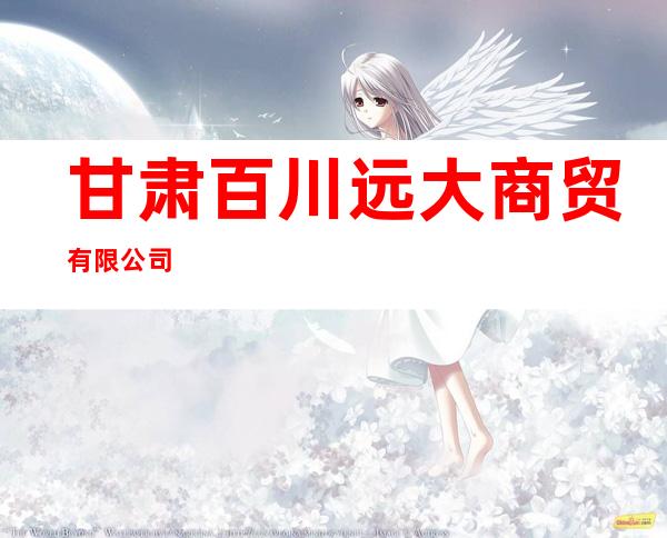 甘肃百川远大商贸有限公司