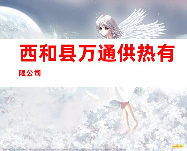 西和县万通供热有限公司