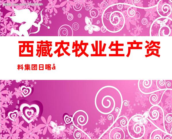 西藏农牧业生产资料集团日喀则有限公司