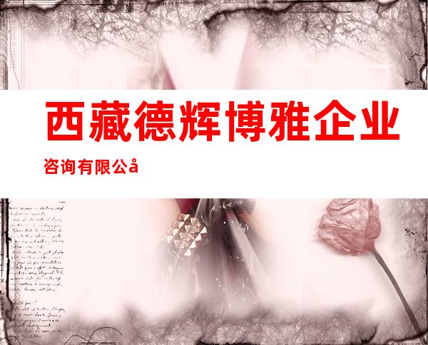 西藏德辉博雅企业咨询有限公司