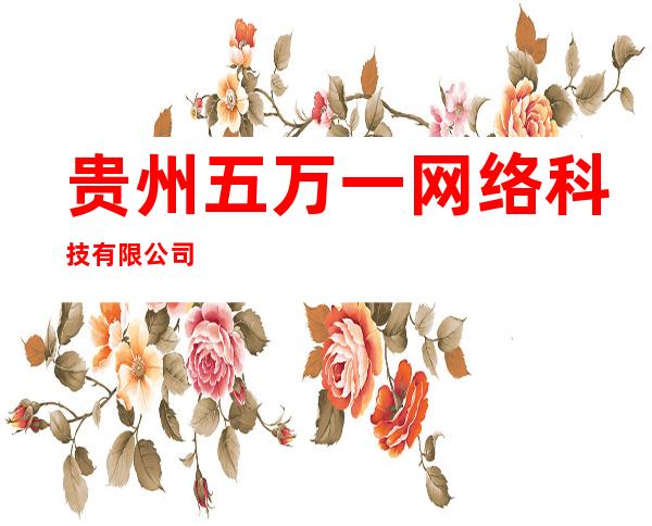 贵州五万一网络科技有限公司