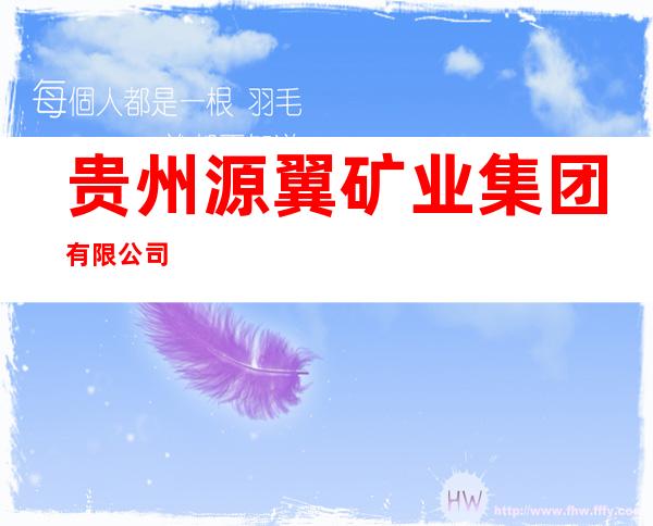 贵州源翼矿业集团有限公司