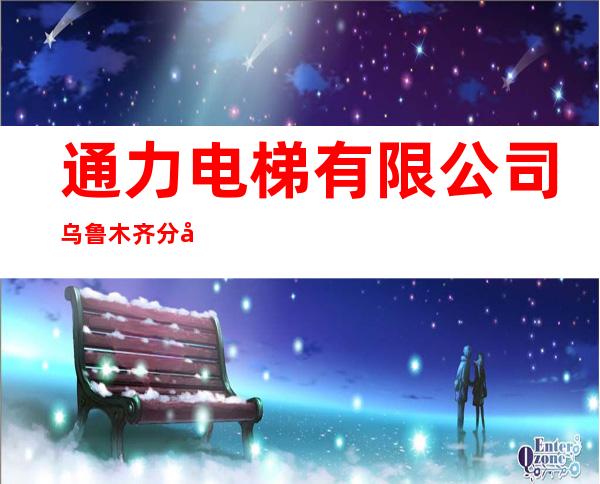 通力电梯有限公司乌鲁木齐分公司