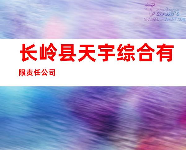 长岭县天宇综合有限责任公司