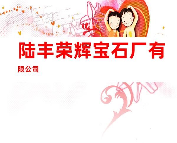 陆丰荣辉宝石厂有限公司