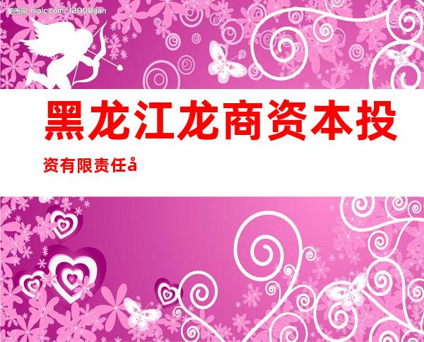 黑龙江龙商资本投资有限责任公司